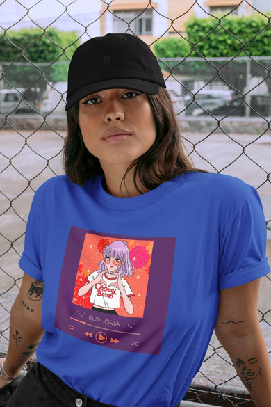 Koszulka z naszywką Euphoria