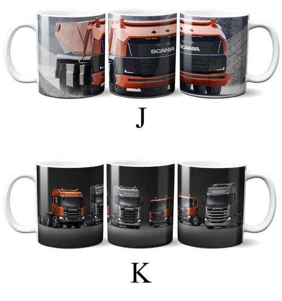  Zestaw SCANIA poduszka+kubek WZORY+GRATIS!