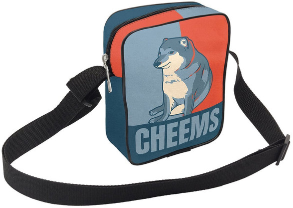 Torba Listonoszka CHEEMS PIES Dodaj Napis!