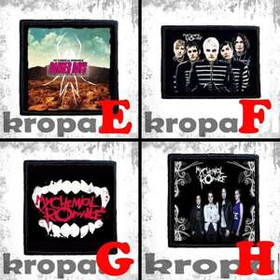 Naszywka MY CHEMICAL ROMANCE 10 x 10 cm