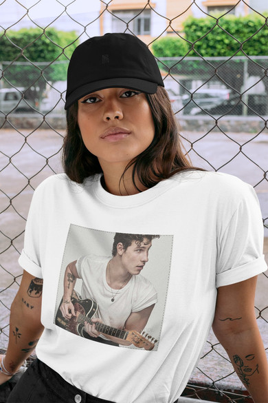 Koszulka z naszywką Shawn Mendes 04