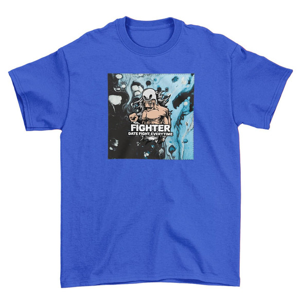 Koszulka z naszywką  FIGHTER