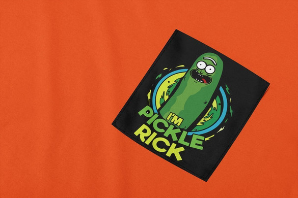 Koszulka z kieszonką RICK AND MORTY