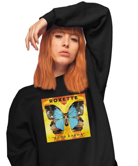 Bluza z naszywką ROXETTE good karma