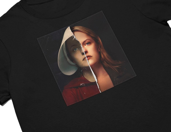 Koszulka z naszywką The Handmaid's Tale 01