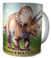 Kubek Dinozaury Triceratops + imię dziecka