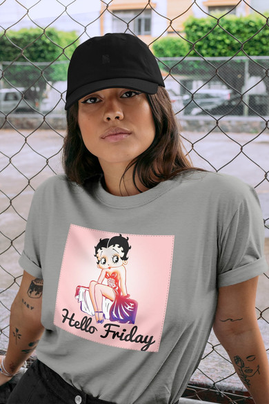 Koszulka z naszywką Hello Friday