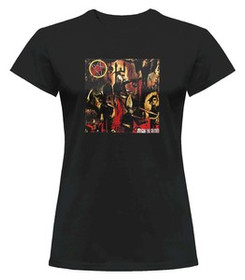 Bluzka damska z naszywką Slayer Reign in