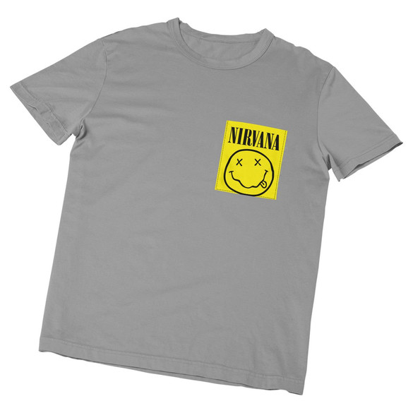 Koszulka z kieszonką NIRVANA SMILE