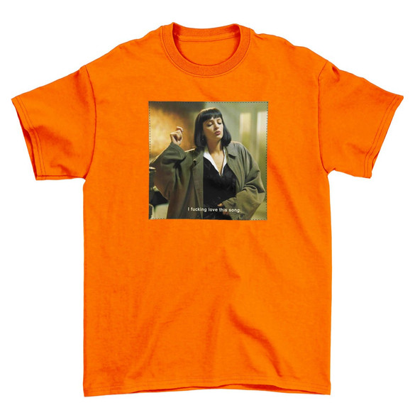 Koszulka z naszywką Uma Thurman Song