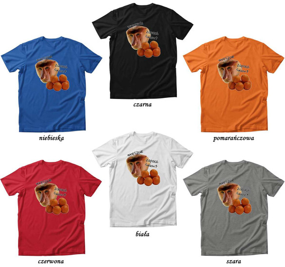 Koszulka świąteczna nosacz wreszcie zapach świont