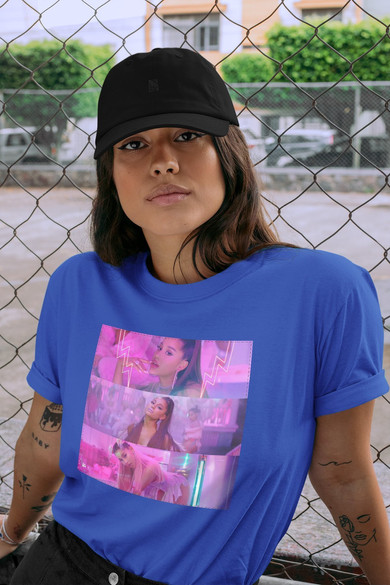 Koszulka z naszywką ARIANA GRANDE 03