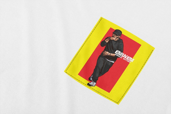 Koszulka z kieszonką EMINEM 01