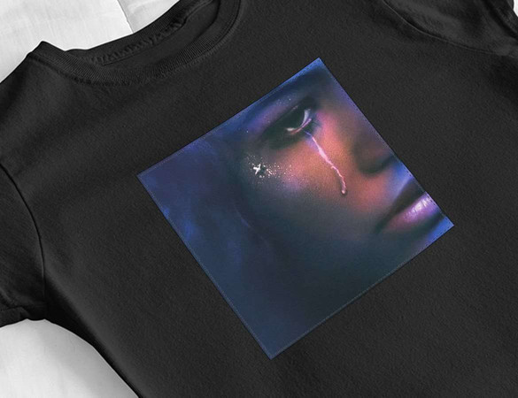 Bluzka damska z naszywką Euphoria Poster