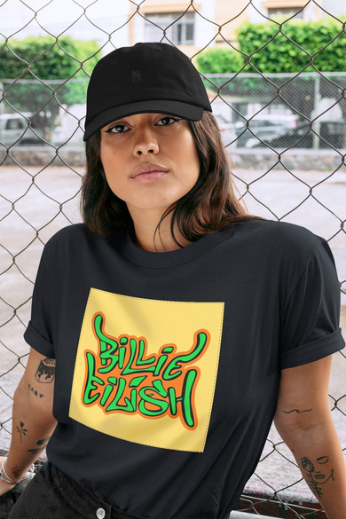 Koszulka z naszywką Billie Eilish 04