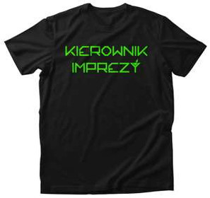 Koszulka XL KIEROWNIK IMPREZY