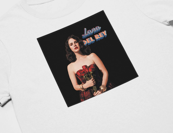 Koszulka z naszywką LANA DEL REY