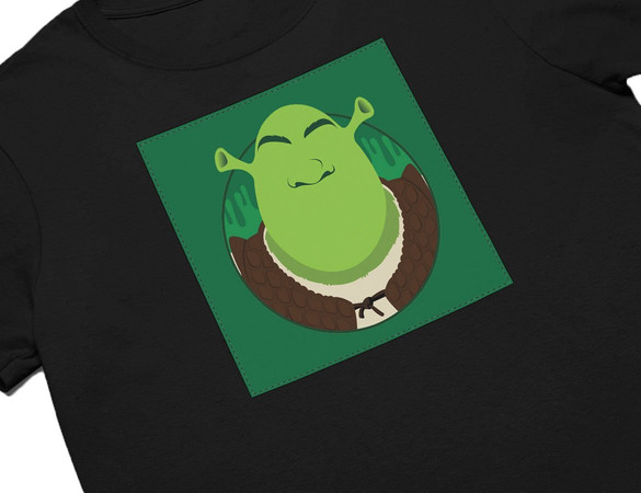 Koszulka z naszywką SHREK