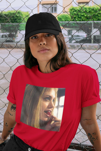 Koszulka z naszywką Girl, Interrupted Lisa2