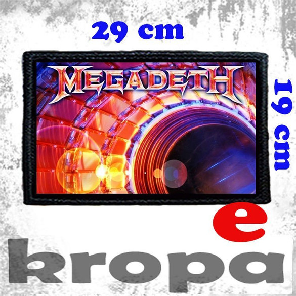 Naszywka duża na ubranie MEGADETH