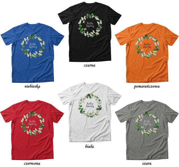 Koszulka MOTYL / BUTTERFLY HELLO SPRING