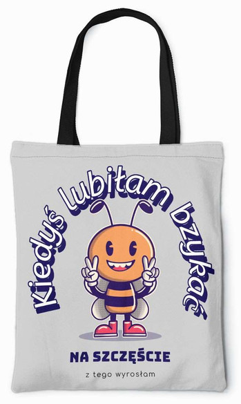 Torba na ramię Kiedyś Lubiłam DODAJ NAPIS!