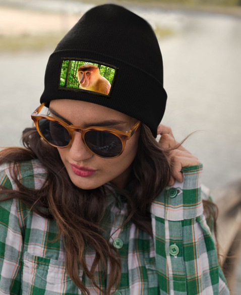 Czapka zimowa z naszywką NOSACZ JANUSZ