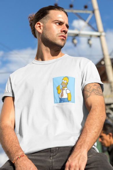 Koszulka z kieszonką HOMER SIMPSON