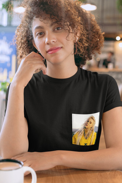 Koszulka z kieszonką Billie Eilish 03