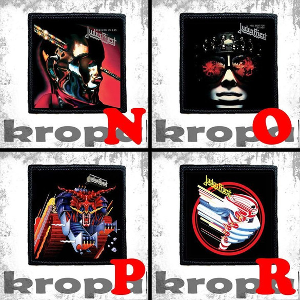 Naszywka JUDAS PRIEST 8 X 8 cm Dużo Wzorów!