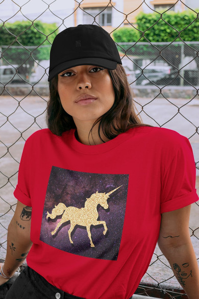 Koszulka z naszywką Unicorne 03