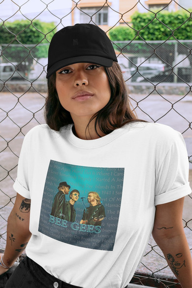 Koszulka z naszywką  Bee Gees  01