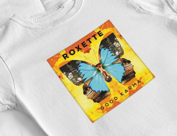 Bluzka damska z naszywką ROXETTE good karma