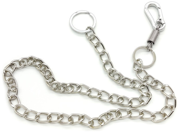 Łańcuch do spodni Ładny MODNY Srebrny 06