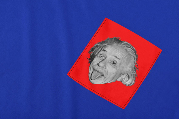 Koszulka z kieszonką ALBERT EINSTEIN