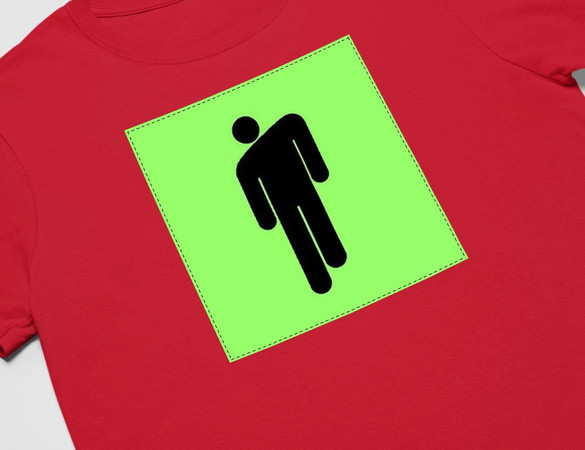 Koszulka z naszywką Billie Eilish 03