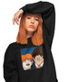Bluza z naszywką  Harry Potter parody
