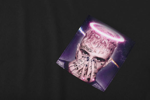 Koszulka z kieszonką LIL PEEP 3