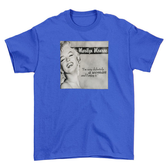 Koszulka z naszywką Marilyn Monroe 02