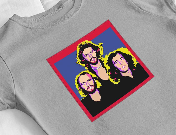 Bluzka damska z naszywką Bee Gees 02