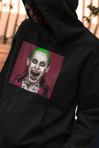 Bluza z naszywką Joker Jared Leto Scream