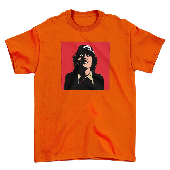 Koszulka z naszywką AC/DC Angus Young