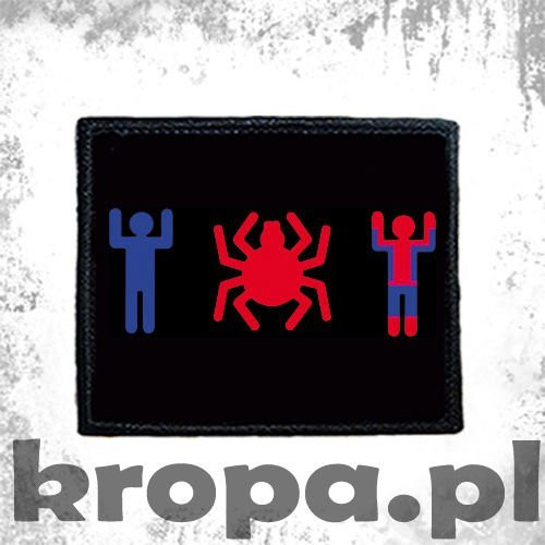 Naszywka MAN + SPIDER = SPIDERMAN 02