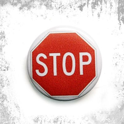 Przypinka STOP