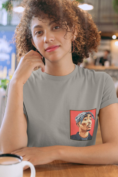 Koszulka z kieszonką TUPAK 01