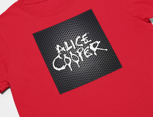 Koszulka z naszywką Alice Cooper  logo