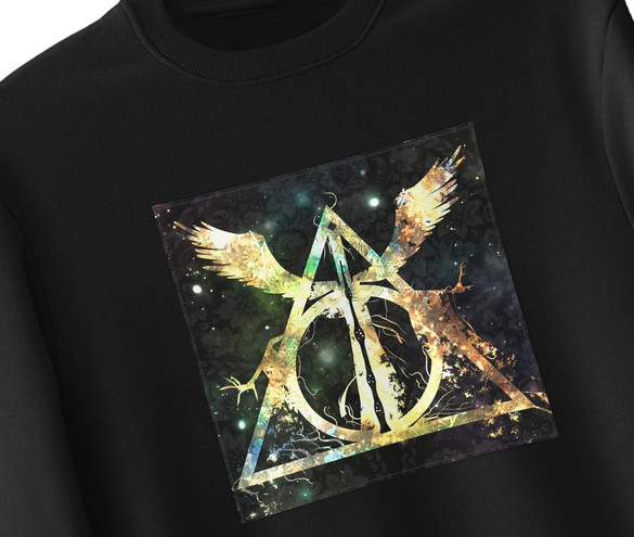 Bluza z naszywką Harry Potter insygnia