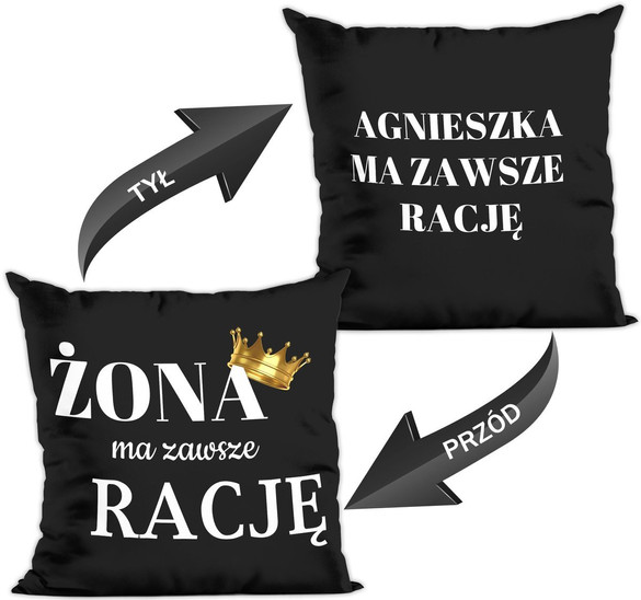 Poduszka na Walentynki DODAJ NAPIS