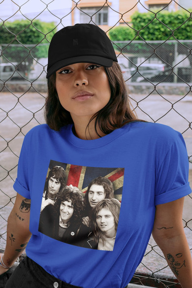 Koszulka z naszywką Queen Zespół