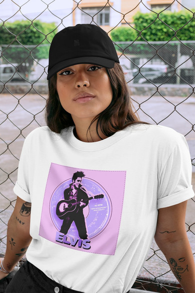 Koszulka z naszywką Elvis Presley 01